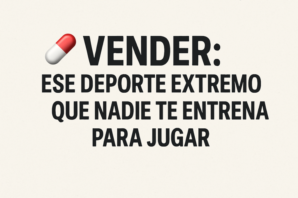 Manual de supervivencia emocional para gente que trabaja en&nbsp;ventas.